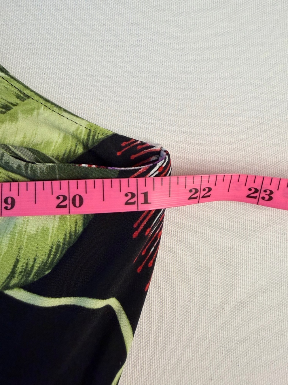 Tommy Bahama Floral Enchantment Black Pink Green Resortwear Hi Low Maxi Dress L - Picture 5 of 7
